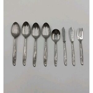 8‎ VTG MIDSUMMER Oneida Stainless Silverware Flatware Thor USA Mixed Lot